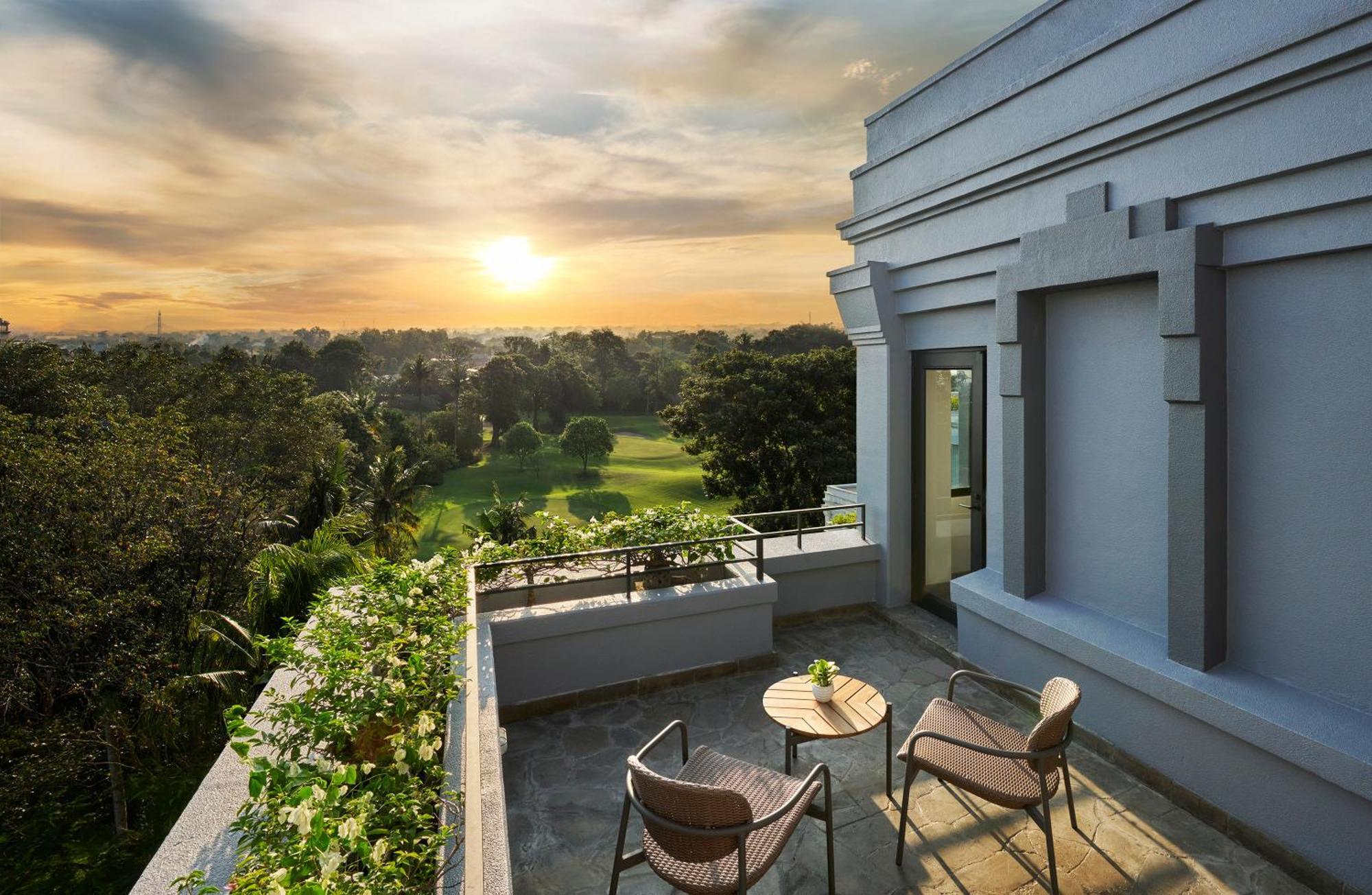 Hyatt Regency Yogyakarta Hotell Sleman  Exteriör bild View from the rooftop